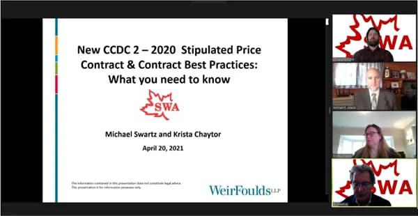 April Webinar CCDC 2 Updates - 2021
